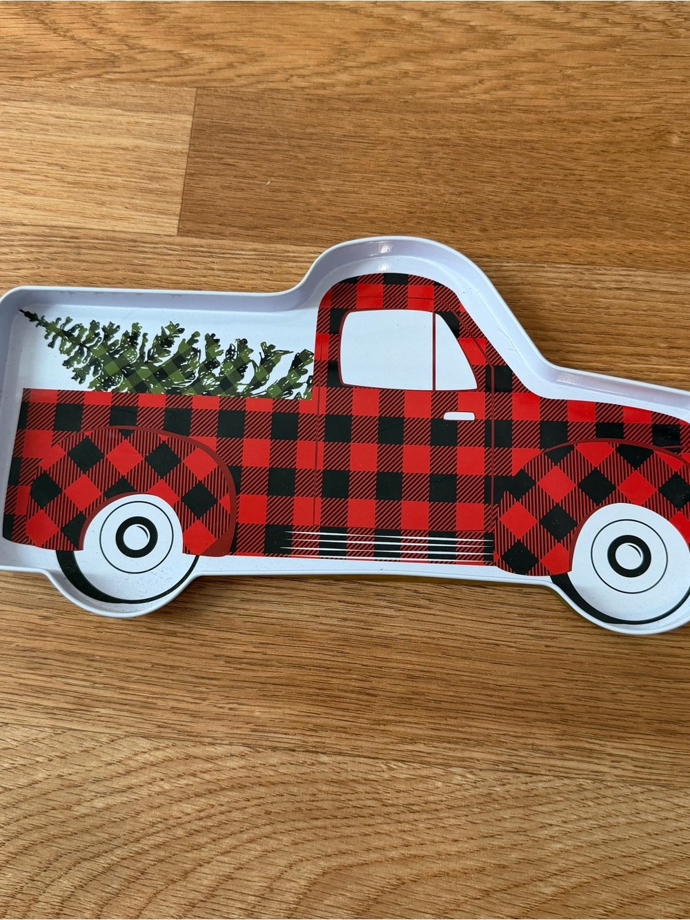 Metal Christmas Tray